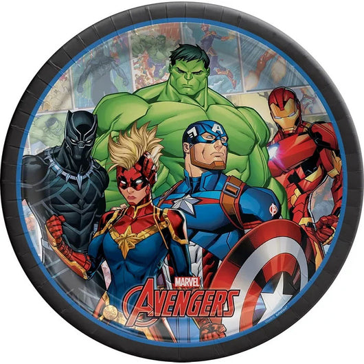 Avengers | Plates 8 Pack