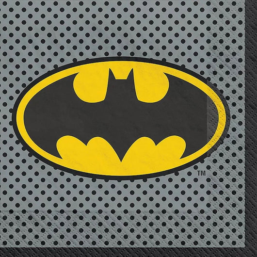 Batman Lunch Napkins 16pk