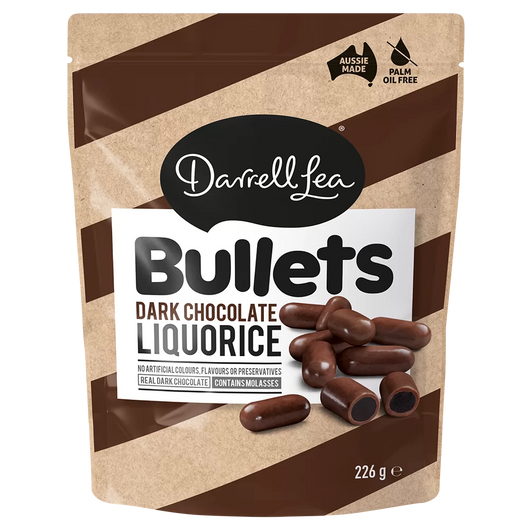 Darrell Lea Liquorice Bullets 250g