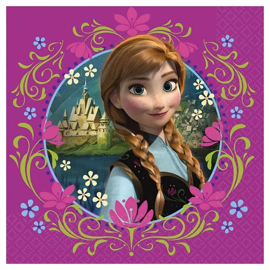 Frozen Themed Napkins 16pk