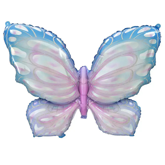 Decrotex 74cm Blue Butterfly Foil Balloon