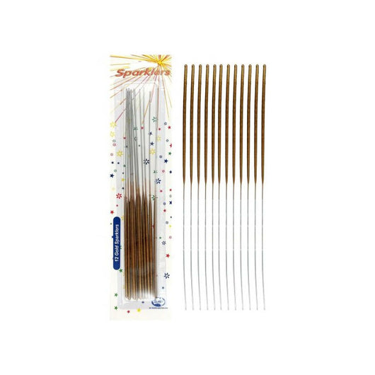 Gold Sparklers 12 pack | The French Kitchen Castle Hill