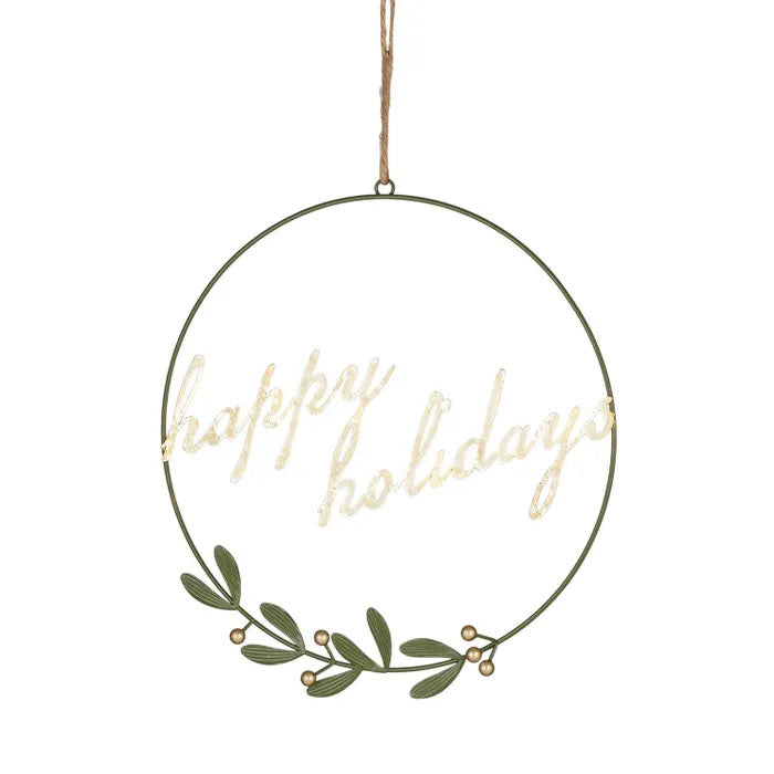 "happy holidays" sign Xmas Deco The French Kitchen Castle Hill