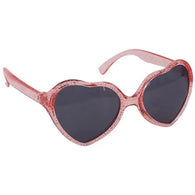 Sparkly Pink Love Heart Glasses | The French Kitchen Castle Hill