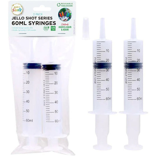60ml Dessert Syringe 2pk | The French Kitchen Castle Hill