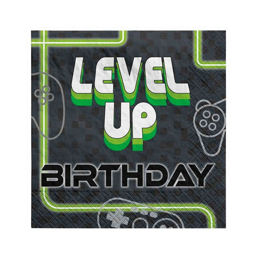 Level Up Napkins 16pk