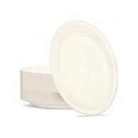 Sugarcane Lrg Oval Plate 25pk | The French Kitchen Castle Hill