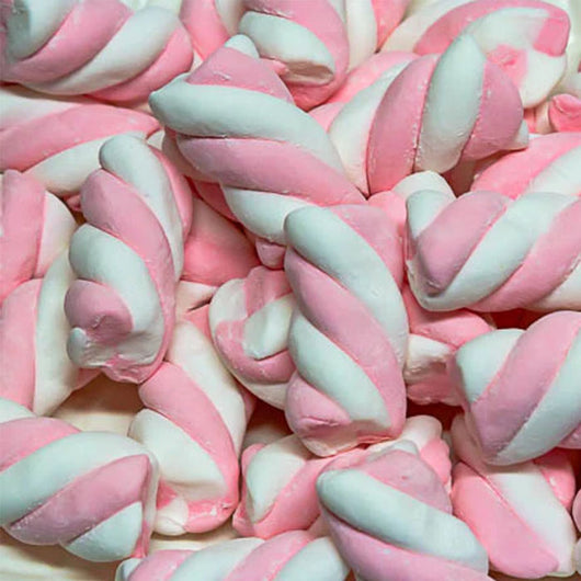 Pink striped Marshmallows | The French Kitchen Castle Hill