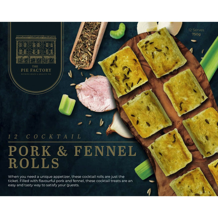 Pork and Fennel Rolls Party Food The French Kitchen Castle Hill