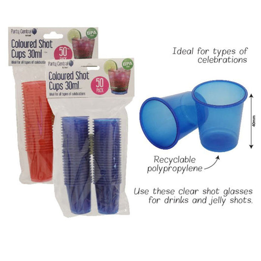 30ml Shot Glasses 50pk | The French Kitchen Castle Hill