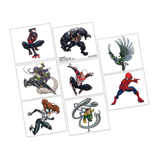 Spiderman Temporary Tattoos 8pk
