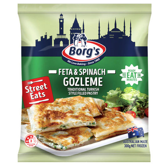 Feta and Spinach Gozleme | The French Kitchen Castle Hill