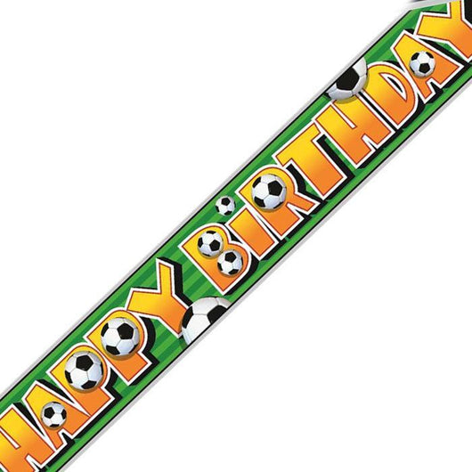 Soccer | Happy Birthday Banner 3.65m