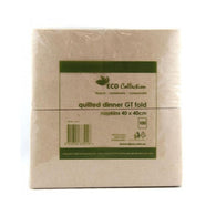 Quilted Dinner GT Fold Napkin Eco Kraft 100 pack