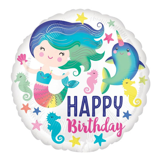 Mermaid Birthday Foil