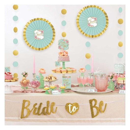 Bridal Shower | Mint Floral | Decoration Kit