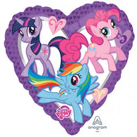 my Little Pony Foil 43cm heart  | The French Kitchen Castle Hill 