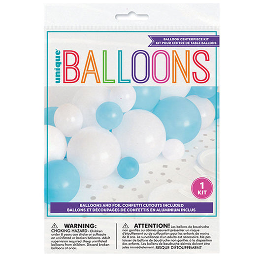 Blue & White Garland Centrepiece Kit