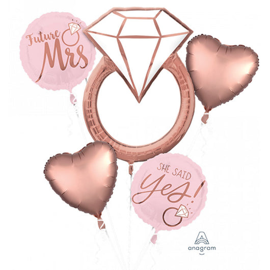 Future Mrs | Bridal Shower | Foil Balloon Set