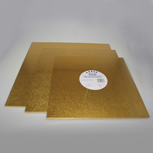 Cake Boards | Square | Gold Masonite