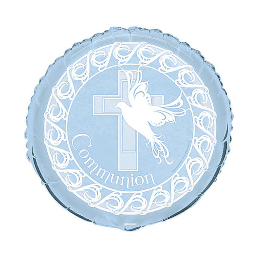 Holy Communion Foil Balloon | PINK