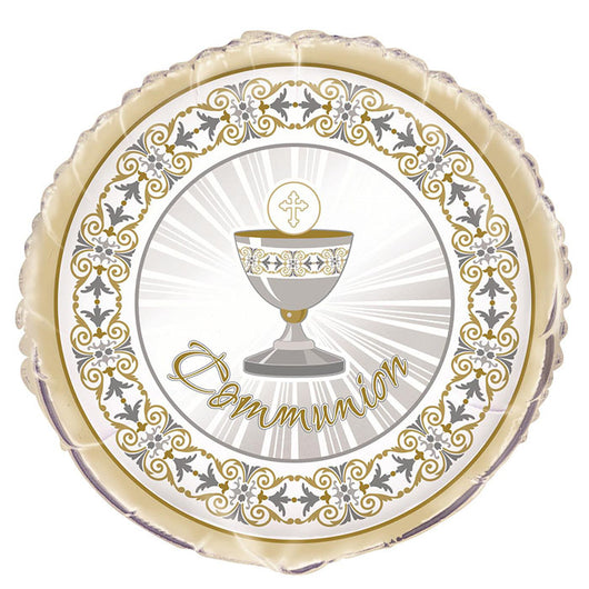 Holy Communion Foil Balloon