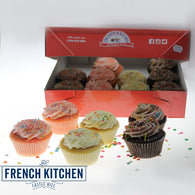 Cupcakes in a box | Easy for school | Vanilla, Chocolate & Strawberry | The French Kitchen Castle Hill