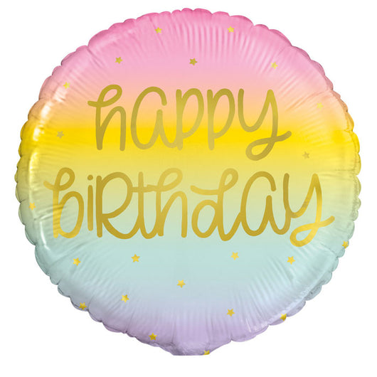 Happy Birthday Foil Balloon | The French Kitchen Castle Hill