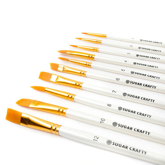Sugar Crafty 10 Piece Brush Set | The French Kitchen Castle Hill