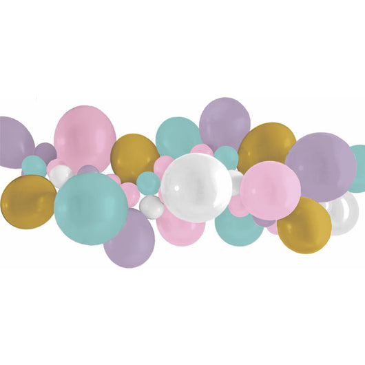 Pastel Unicorn Balloon Garland Kit | The French Kitchen Castle Hill