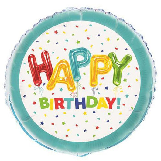 Happy Birthday Foil Balloon | The French Kitchen Castle Hill