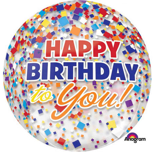 Happy Birthday to you Balloon | Clear | The French Kitchen Castle Hill