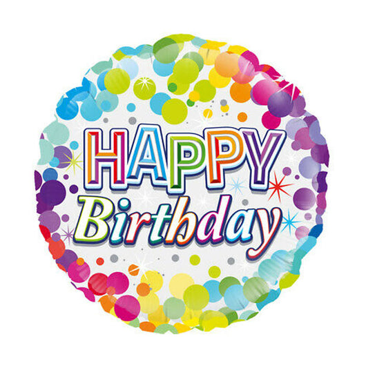 Rainbow Balloon Happy Birthday | 18