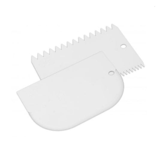 Icing Comb & Bowl Scraper Set