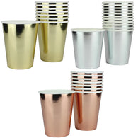 Metallic Paper Party Cups | The French Kitchen Castle Hill