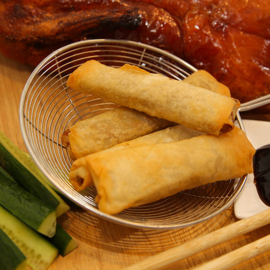 Peking Duck Spring Rolls