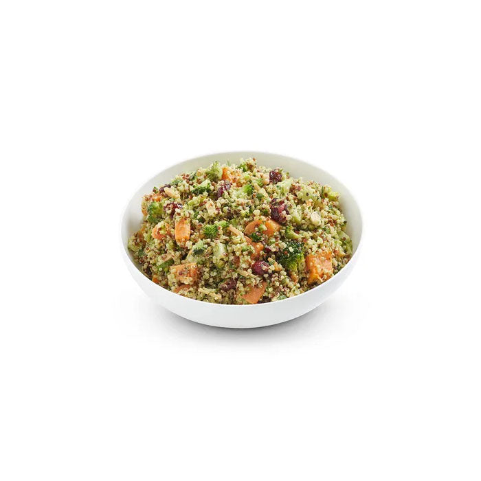 Herby Quinoa & Broccoli w/ Green Tahini & Dressing The French Kitchen