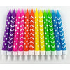 Multi-Coloured Birthday Candles
