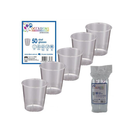 50 pack Shot Glasses | The French Kitchen Castle Hill
