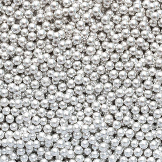 Edible Sprinkles | Silver Balls