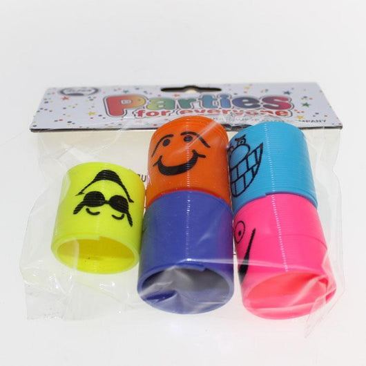 Springs with Smiling Faces | 5 Pack