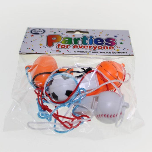Sport Whistles | 4 Pack