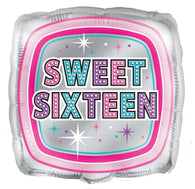 Sweet Sixteen Birthday Foil