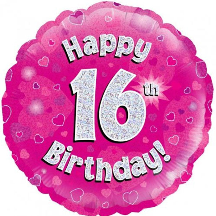 Pink Holographic Milestone Birthday Foil | The French Kitchen Castle Hill
