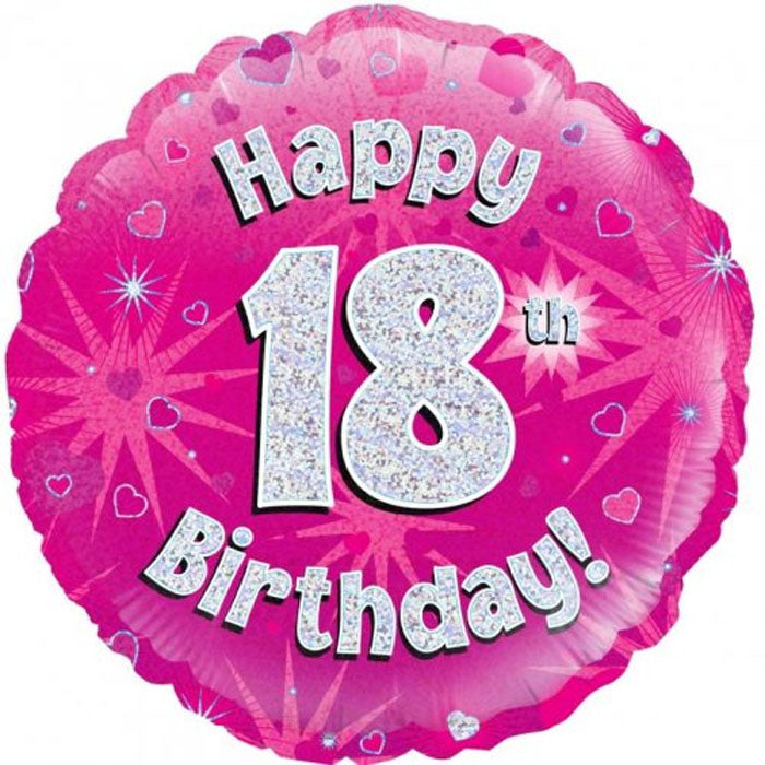 Pink Holographic Milestone Birthday Foil | The French Kitchen Castle Hill