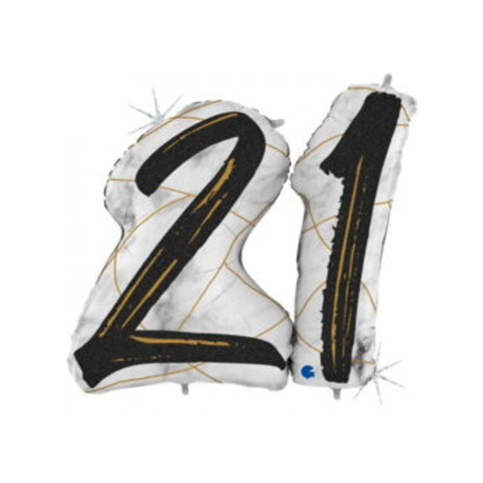 Foil Marble 109cm "21"