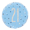 21  Silver Foil Balloon 45cm