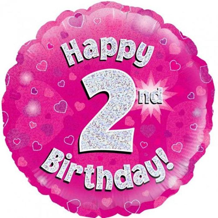 Pink Holographic Milestone Birthday Foil | The French Kitchen Castle Hill