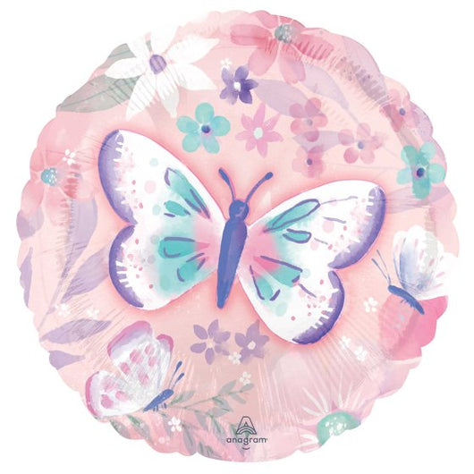 45cm Standard Balloon HX Flutters Butterflies