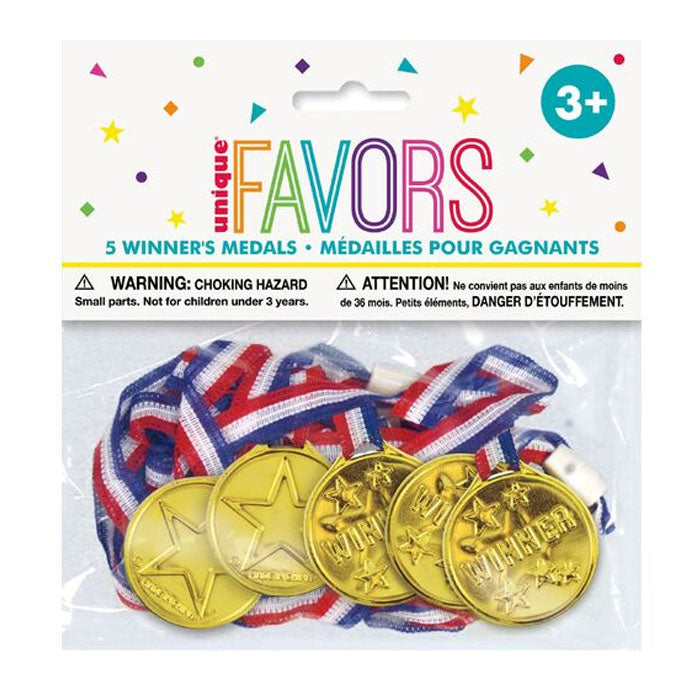 Winner Medals 5pk